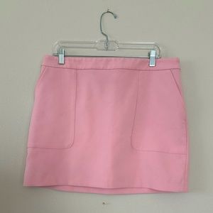 Express pink mini skirt size 14 with POCKETS!